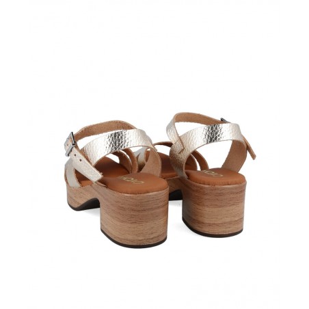 Catchalot 5381 metallic leather sandals