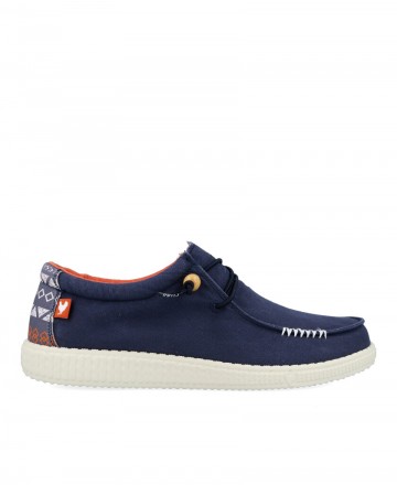 Pitas WP150 KIN lace-up sport moccasin with laces