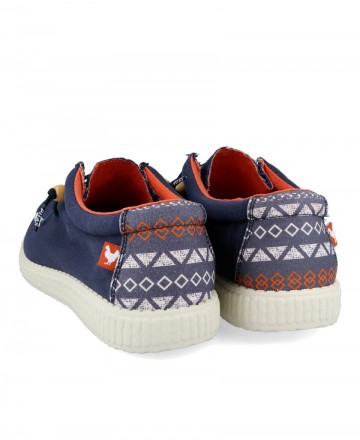 Pitas WP150 KIN lace-up sport moccasin with laces