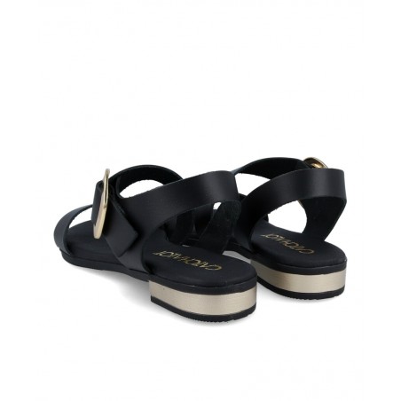 Flat leather sandals Catchalot 5333