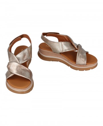 Paula Urban metallic sandals 24-669