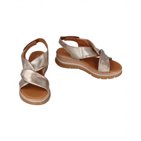 Paula Urban metallic sandals 24-669