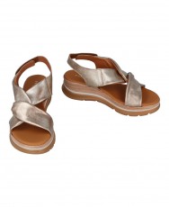 Paula Urban metallic sandals 24-669 Paula Urban metallic sandals 24-669
