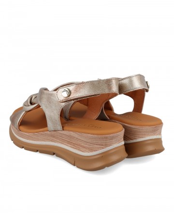 Paula Urban metallic sandals 24-669