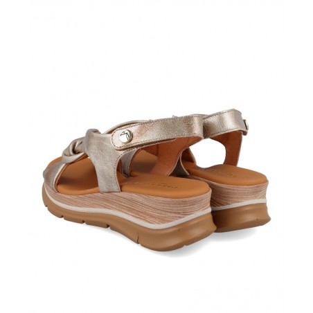 Paula Urban metallic sandals 24-669