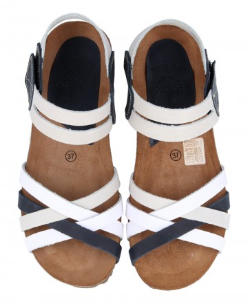 Interbios leather sandals 5338