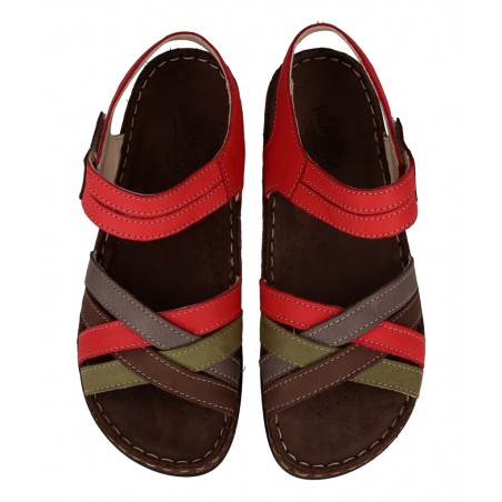Leather sandals Walk & Fly Mediterraneo 3861 43170