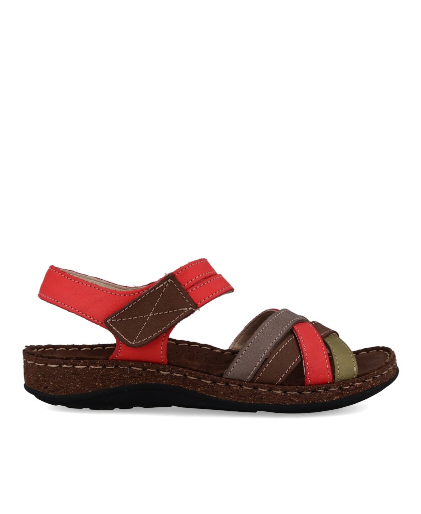 Leather sandals Walk & Fly Mediterraneo 3861 43170