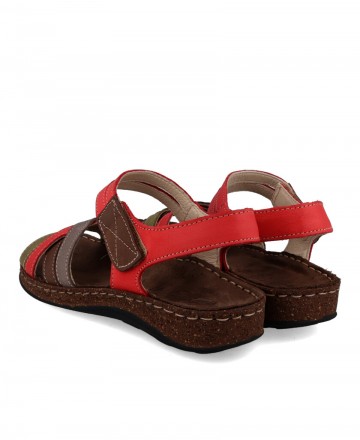 Leather sandals Walk & Fly Mediterraneo 3861 43170