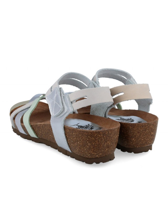 Sandalias con detalles metalizados Interbios 5338 Sandalias con detalles metalizados Interbios 5338