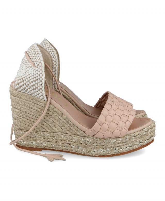 Women's Gaimo Abe espadrilles with leather strap