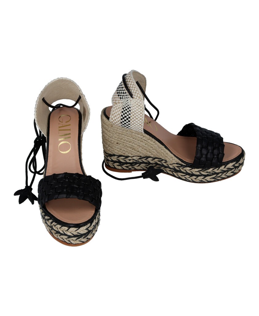 Gaimo Abe high wedge espadrilles for women