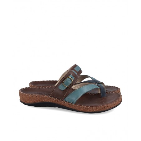 Sandalias dedo mujer Walk & Fly Corfu 3861 22201