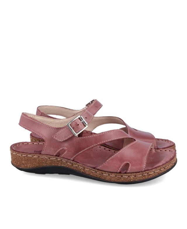 Sandalias rosas Walk & Fly Montana 3861 35580