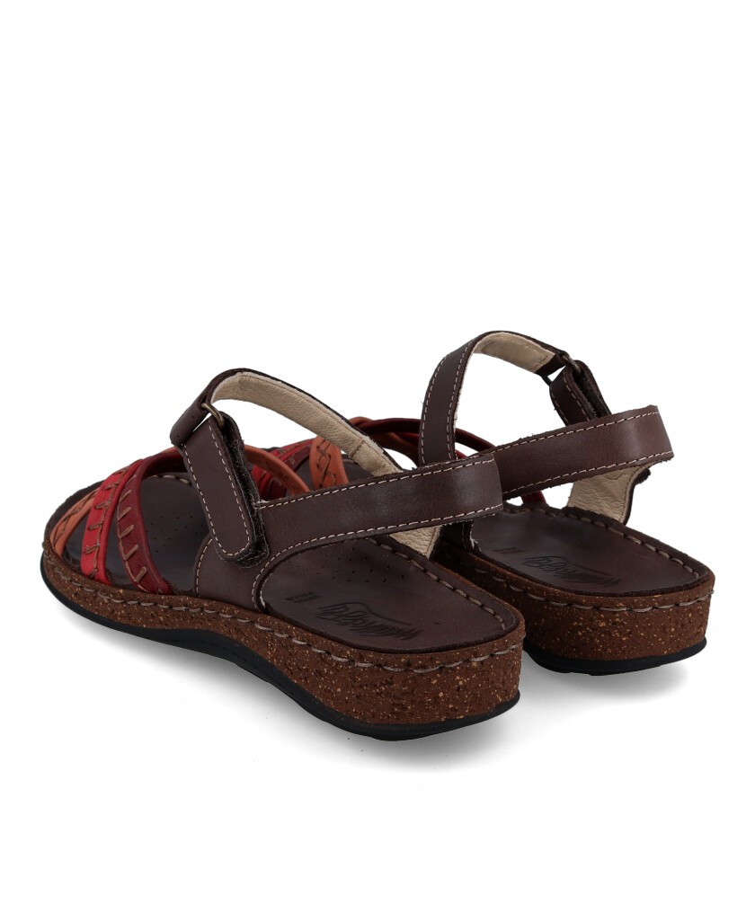 Sandalias tiras cruzadas Walk & Fly Catrina 3861