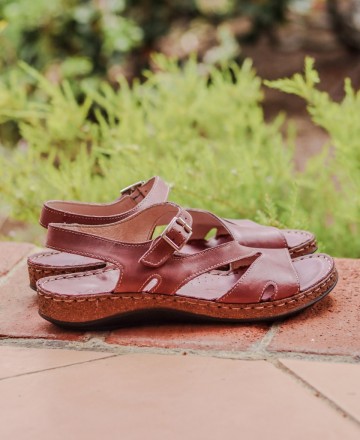 Sandalias rosas Walk & Fly Montana 3861 35580