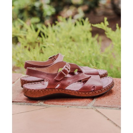 Sandalias rosas Walk & Fly Montana 3861 35580