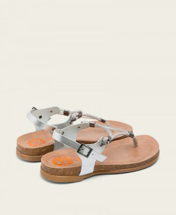 Metallic toe sandal Porronet 3020