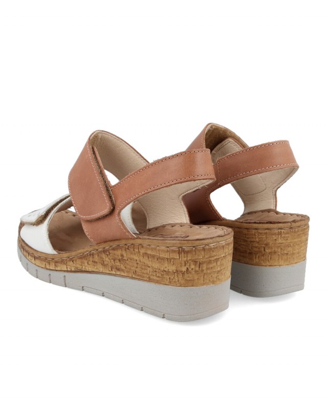 Sandalias de cuña Walk & Fly Poniente 6548 50090 Sandalias de cuña Walk & Fly Poniente 6548 50090