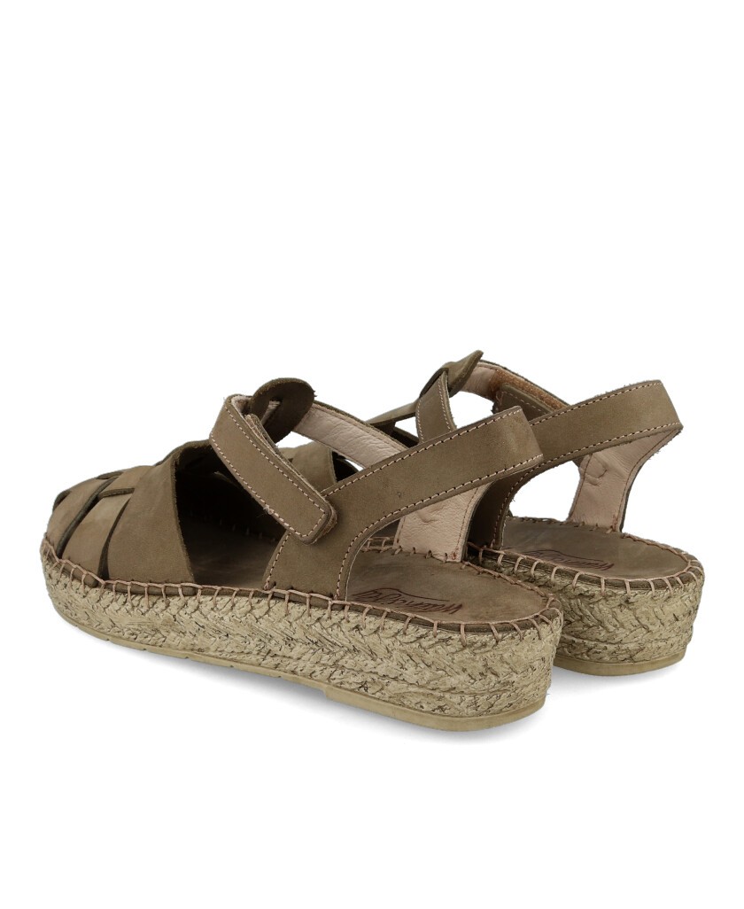 Roman wedge sandals Walk & Fly 7665 47790