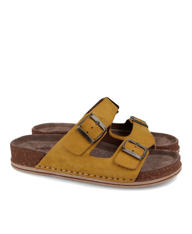 Bio leather sandals Walk & Fly Ramsgate 7447 47810