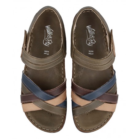 Sandalias tiras cruzadas Walk & Fly Mediterraneo 3861 4317