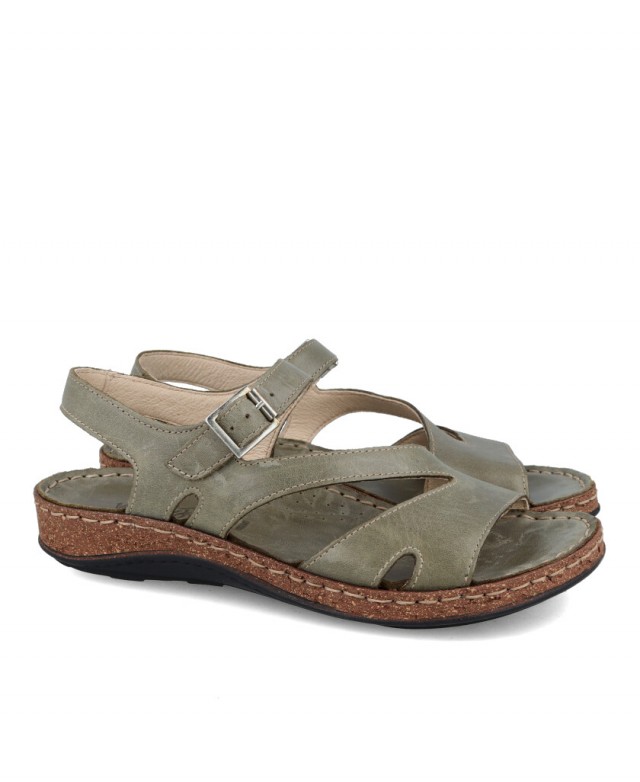 Sandalias de tira cut out Walk & Fly Montana 3861 35580A3