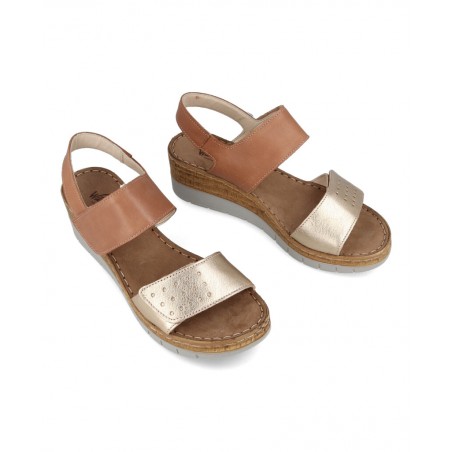 Sandalia con velcro Walk & Fly poniente 6548 50090