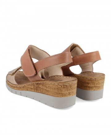 Sandalia con velcro Walk & Fly poniente 6548 50090