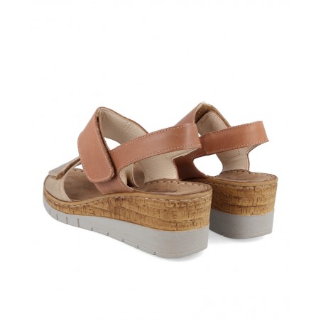 Sandalia con velcro Walk & Fly poniente 6548 50090