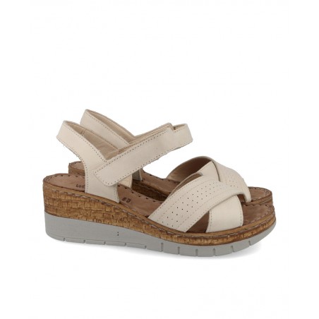 Mid wedge sandals Walk & Fly Levante 6548 50120