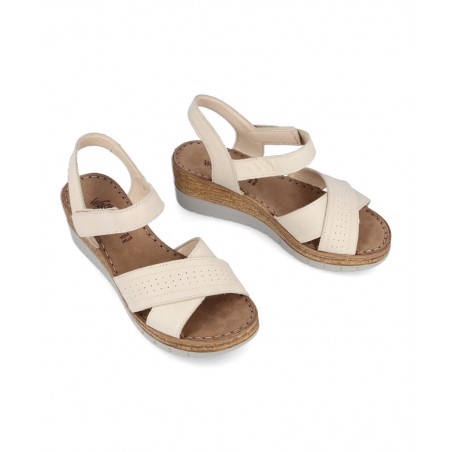 Mid wedge sandals Walk & Fly Levante 6548 50120