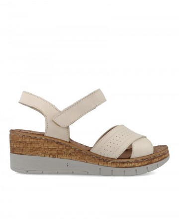 Mid wedge sandals Walk & Fly Levante 6548 50120