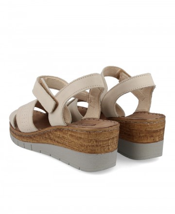 Mid wedge sandals Walk & Fly Levante 6548 50120