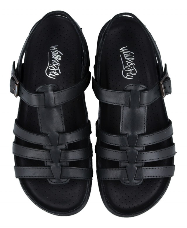 Women's leather sandals Walk and Fly Paola 7447 Women's leather sandals Walk and Fly Paola 7447