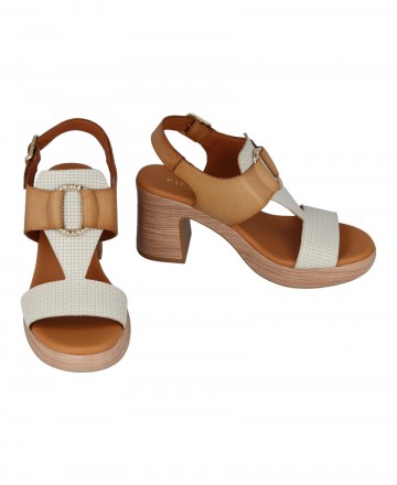 Wide heel sandal Paula Urban Bangla 32-628