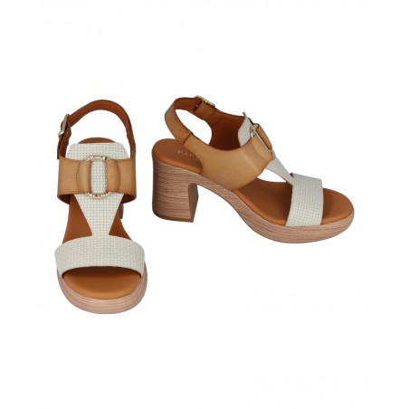 Wide heel sandal Paula Urban Bangla 32-628