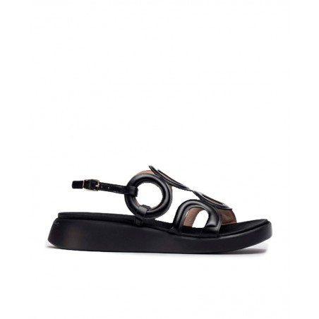 Sandalias de piel para mujer Wonders Toledo C6533