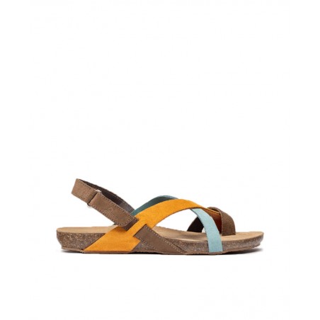 Yokono Ibiza 718 flat strappy sandals