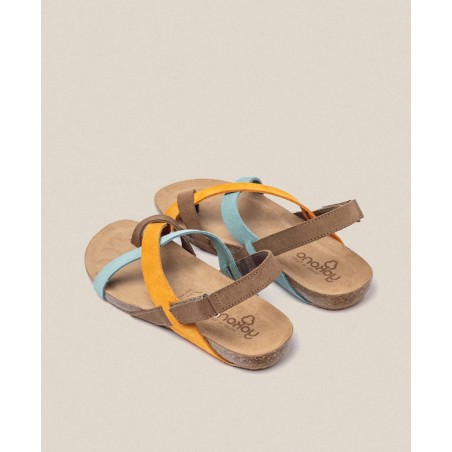 Yokono Ibiza 718 flat strappy sandals