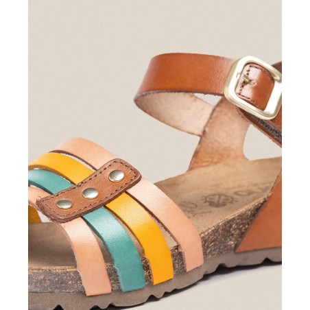 Yokono Monaco 051 low wedge sandals