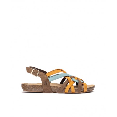 Multicoloured flat sandals Yokono Ibiza 175