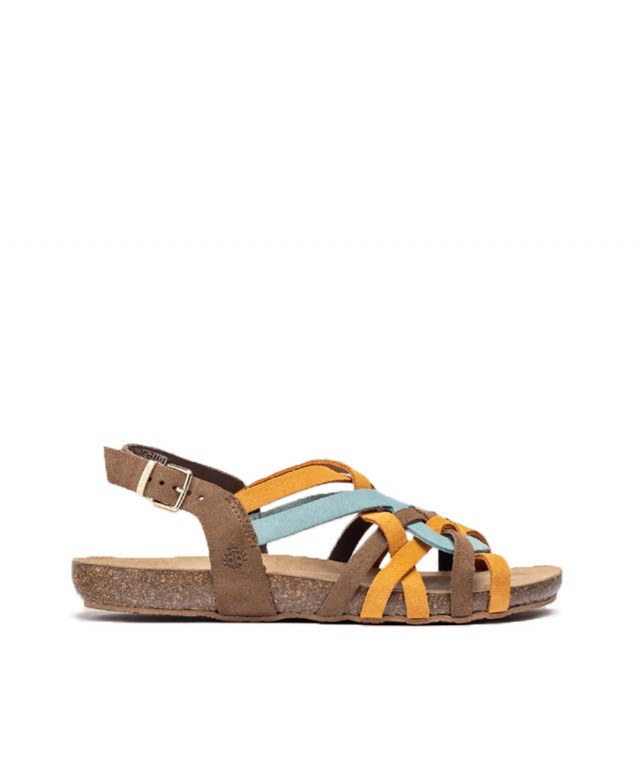 Multicoloured flat sandals Yokono Ibiza 175