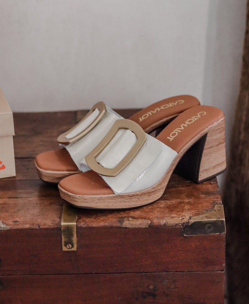 Zuecos con tacón de bloque Catchalot 5394