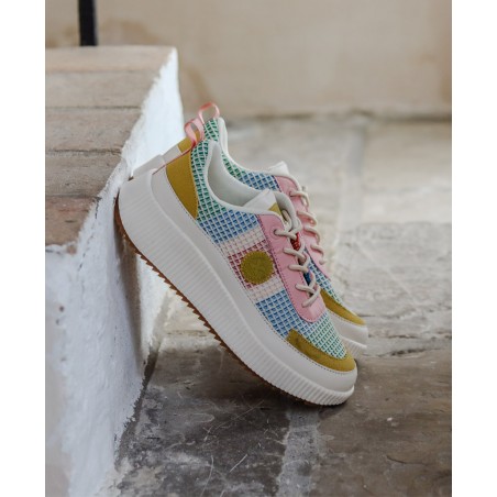 Zapatillas para mujer multicolor