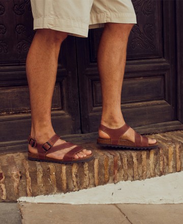 sandalias romanas hombre