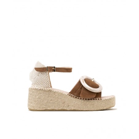 Espadrilles with decorative buckle Macarena Sara