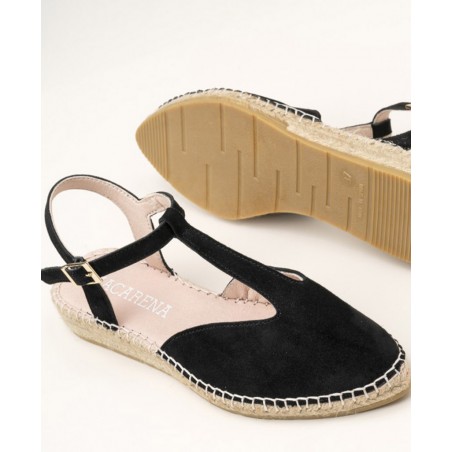 Macarena Ima flat leather espadrilles