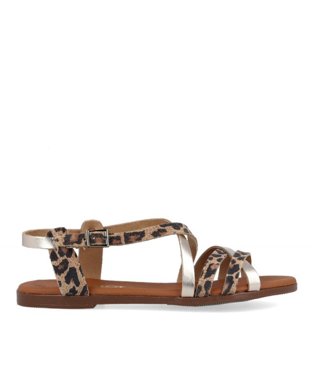 Catchalot 5320 animal print sandal