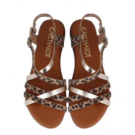 Catchalot 5320 animal print sandal